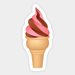 Ice Cream Cone Sticker